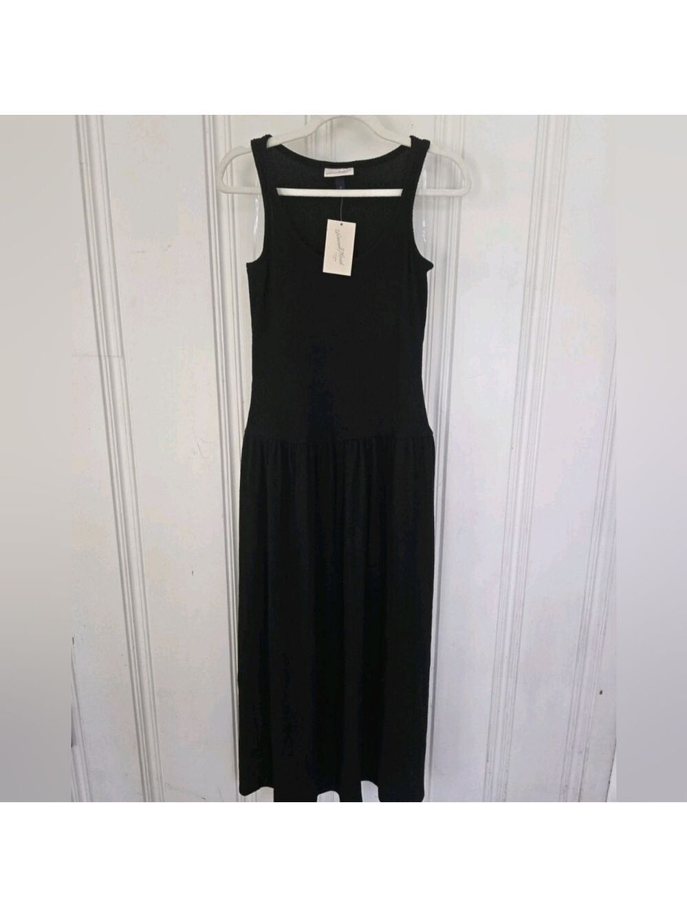 Universal Thread Knit Ribbed Drop Waist Midi sleeveless Dress - Picture 3 of 4